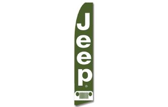 Brandera Publicitaria Marca Jeep Image