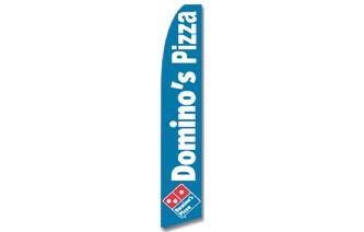 Brandera Publicitaria Dominos Pizza Image