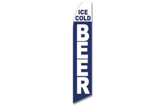 Brandera Publicitaria Ice Cold Beer Image
