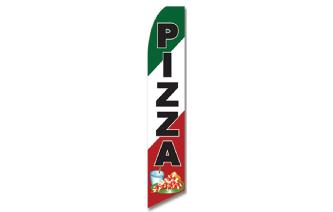 Brandera Publicitaria Pizza Image