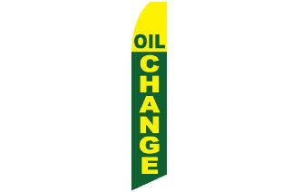 Brandera Publicitaria Oil Change Image