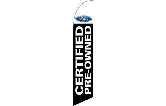 Brandera Publicitaria Marca Ford Cerified Image